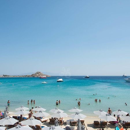 Acrogiali Beachfront Hotel Mykonos Platys Gialos  Ngoại thất bức ảnh