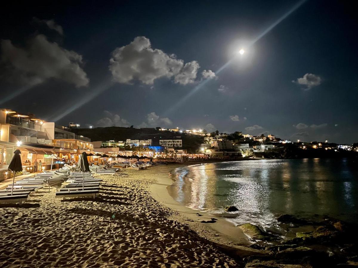 Acrogiali Beachfront Hotel Mykonos Platys Gialos  Ngoại thất bức ảnh