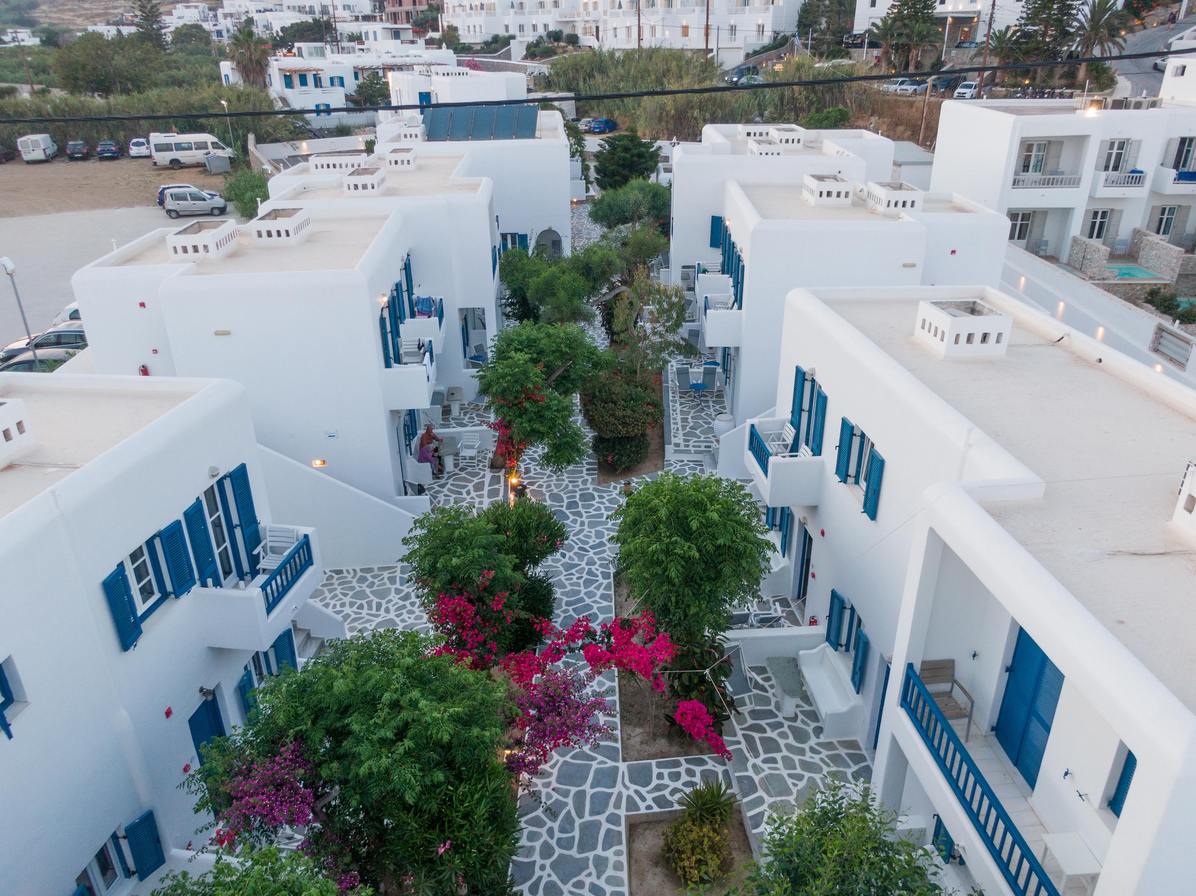 Acrogiali Beachfront Hotel Mykonos Platys Gialos  Ngoại thất bức ảnh