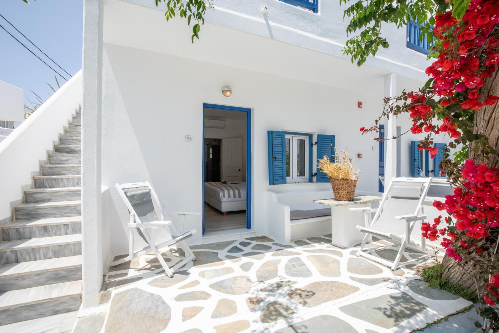 Acrogiali Beachfront Hotel Mykonos Platys Gialos  Phòng bức ảnh
