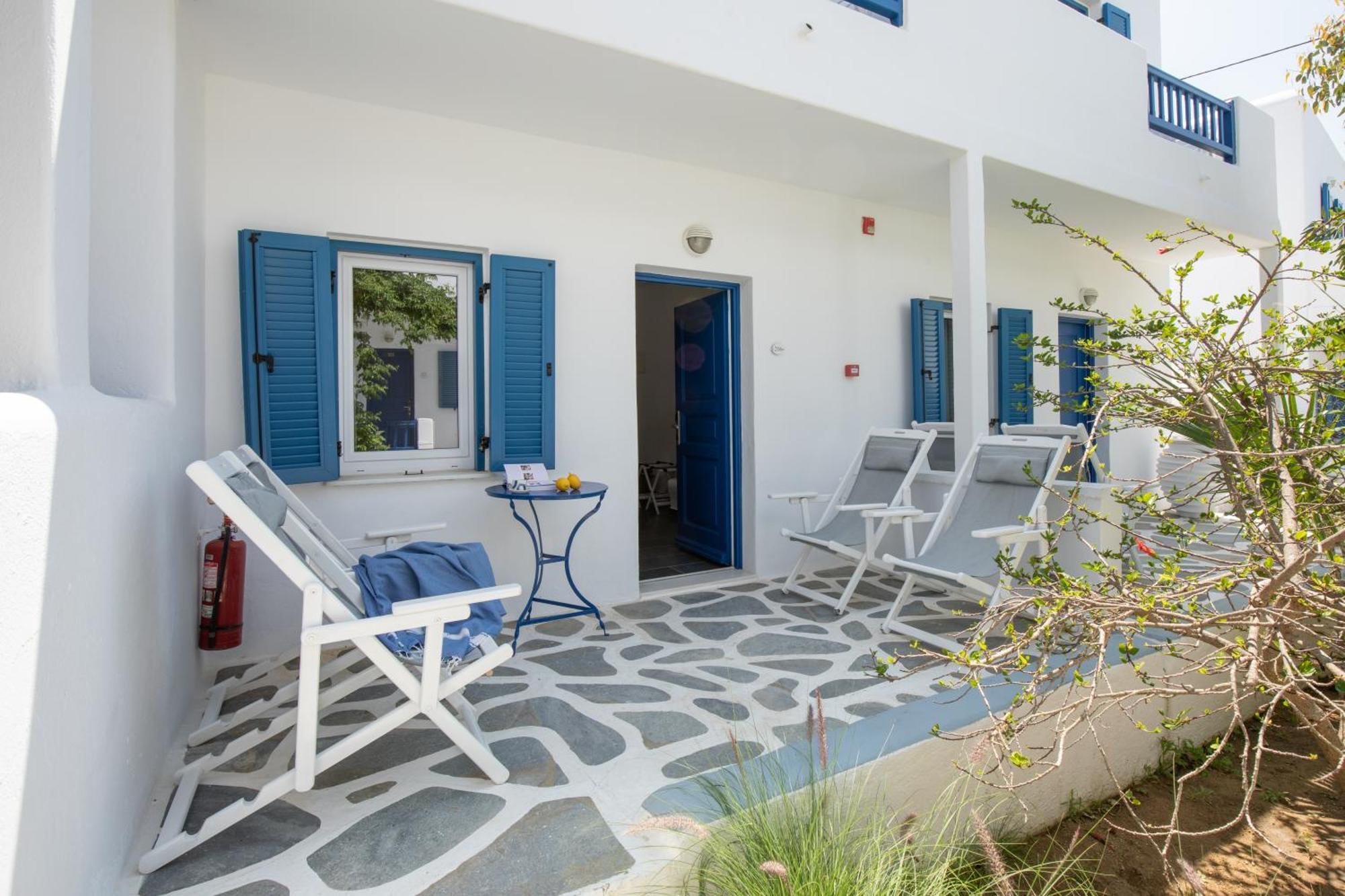 Acrogiali Beachfront Hotel Mykonos Platys Gialos  Phòng bức ảnh
