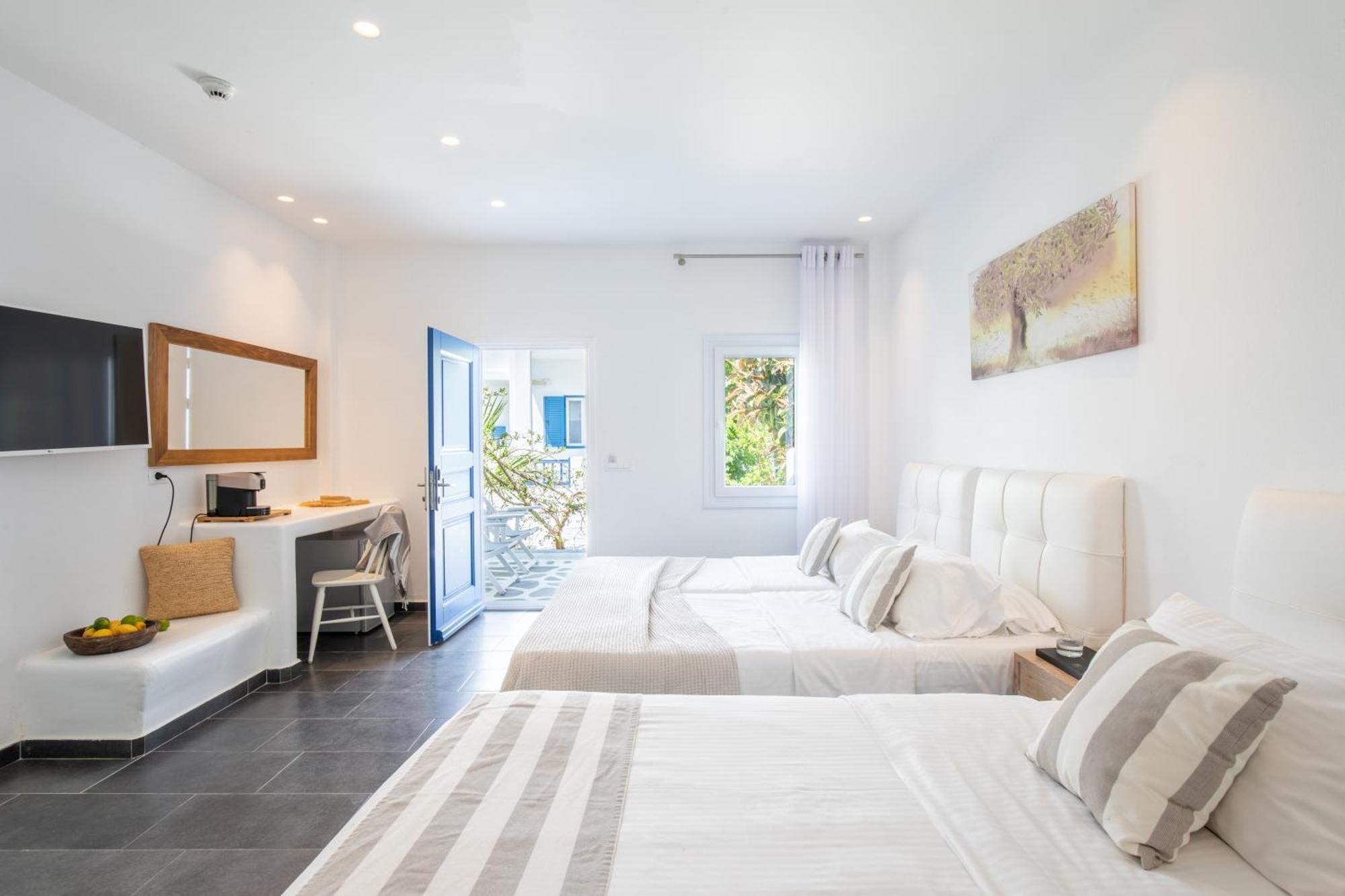 Acrogiali Beachfront Hotel Mykonos Platys Gialos  Phòng bức ảnh