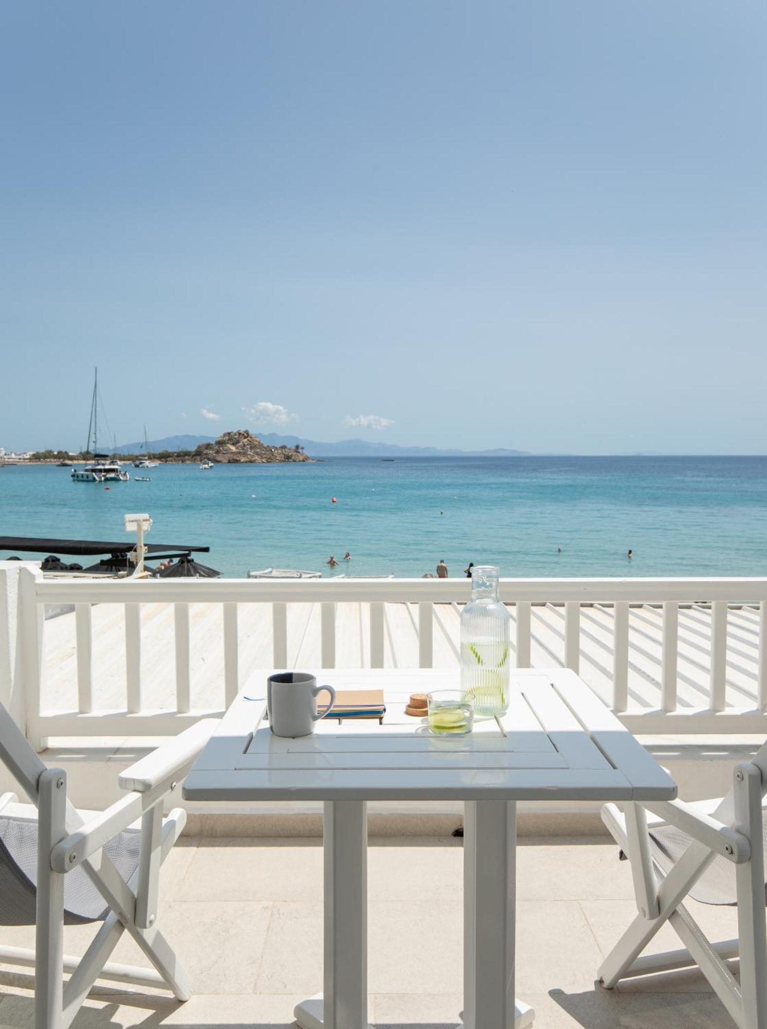 Acrogiali Beachfront Hotel Mykonos Platys Gialos  Ngoại thất bức ảnh
