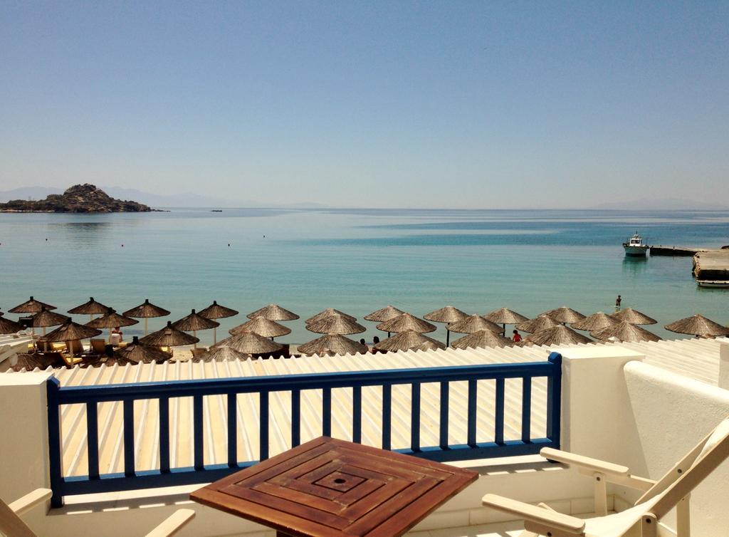 Acrogiali Beachfront Hotel Mykonos Platys Gialos  Ngoại thất bức ảnh